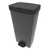 Poubelle tri sélectif PICEA Gris Plastique 70L