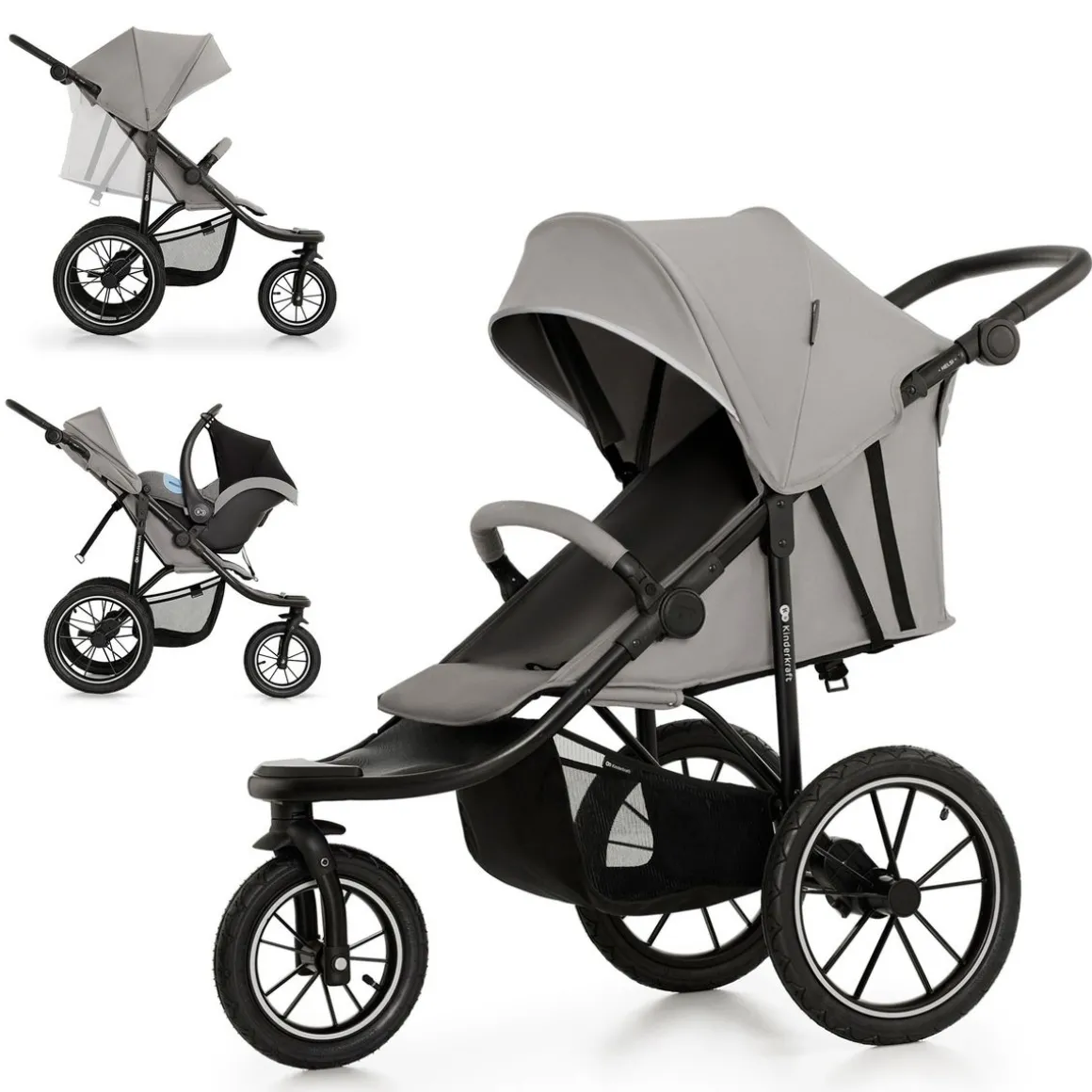 Poussette 3 roues tout-terrain Helsi 2