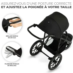 Poussette 3 roues tout-terrain Helsi 2