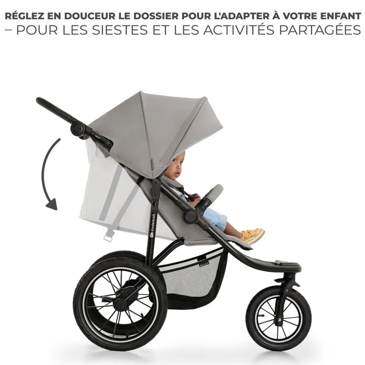 Poussette 3 roues tout-terrain Helsi 2