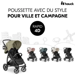 Poussette citadine Rapid 4D