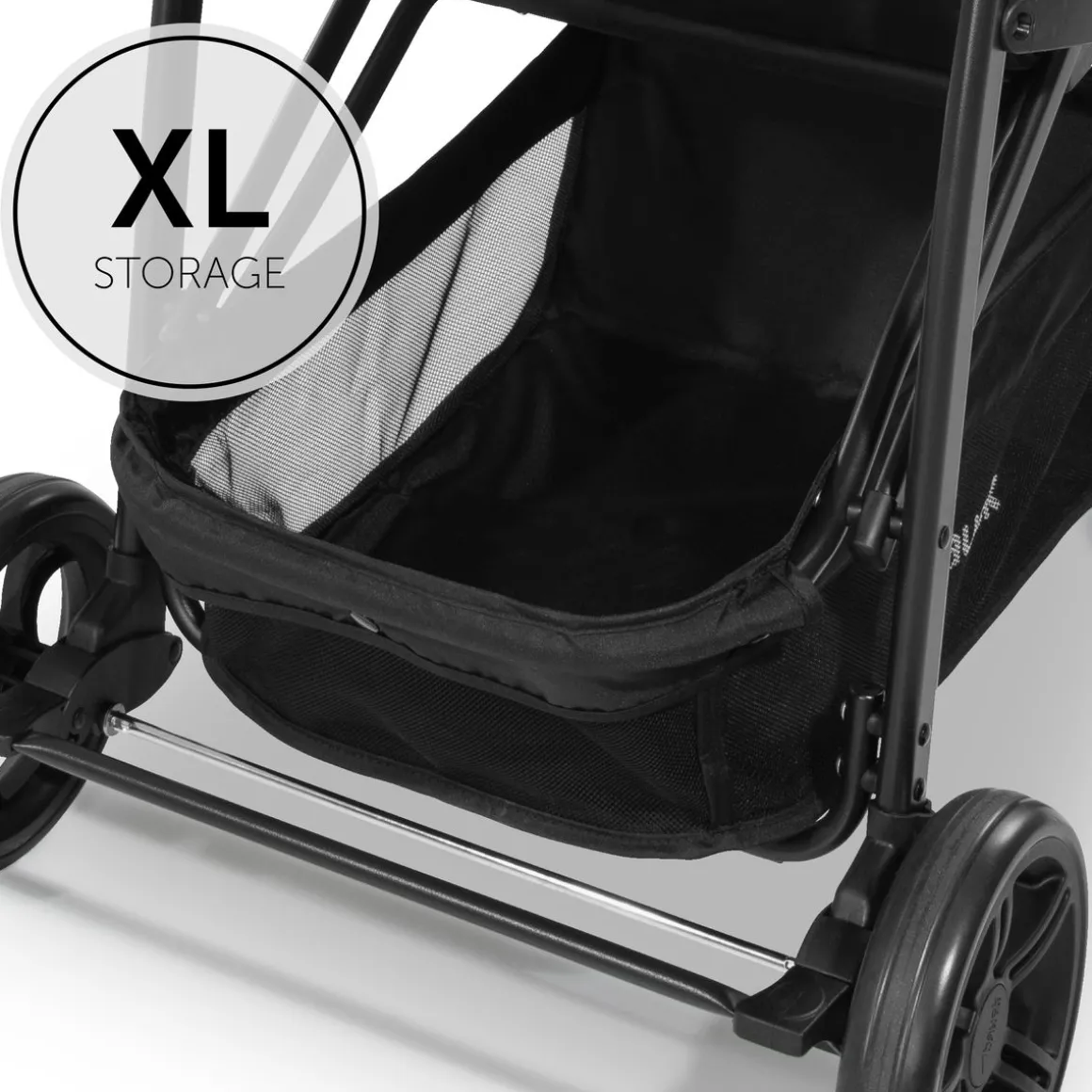 Poussette citadine Rapid 4 Noir + sur-assise pour poussette Pushchair Seat Liner Winnie the Pooh Beige