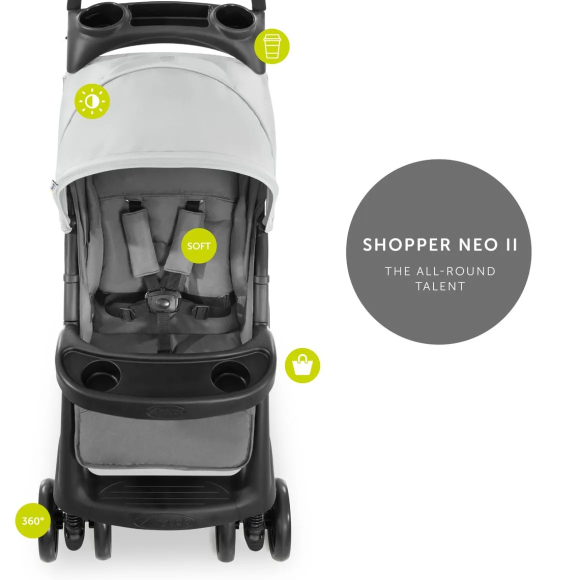 Poussette citadine Shopper Neo II