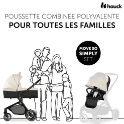 Poussette combinée Move so Simply Set