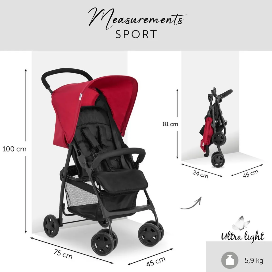 Poussette de voyage Sport