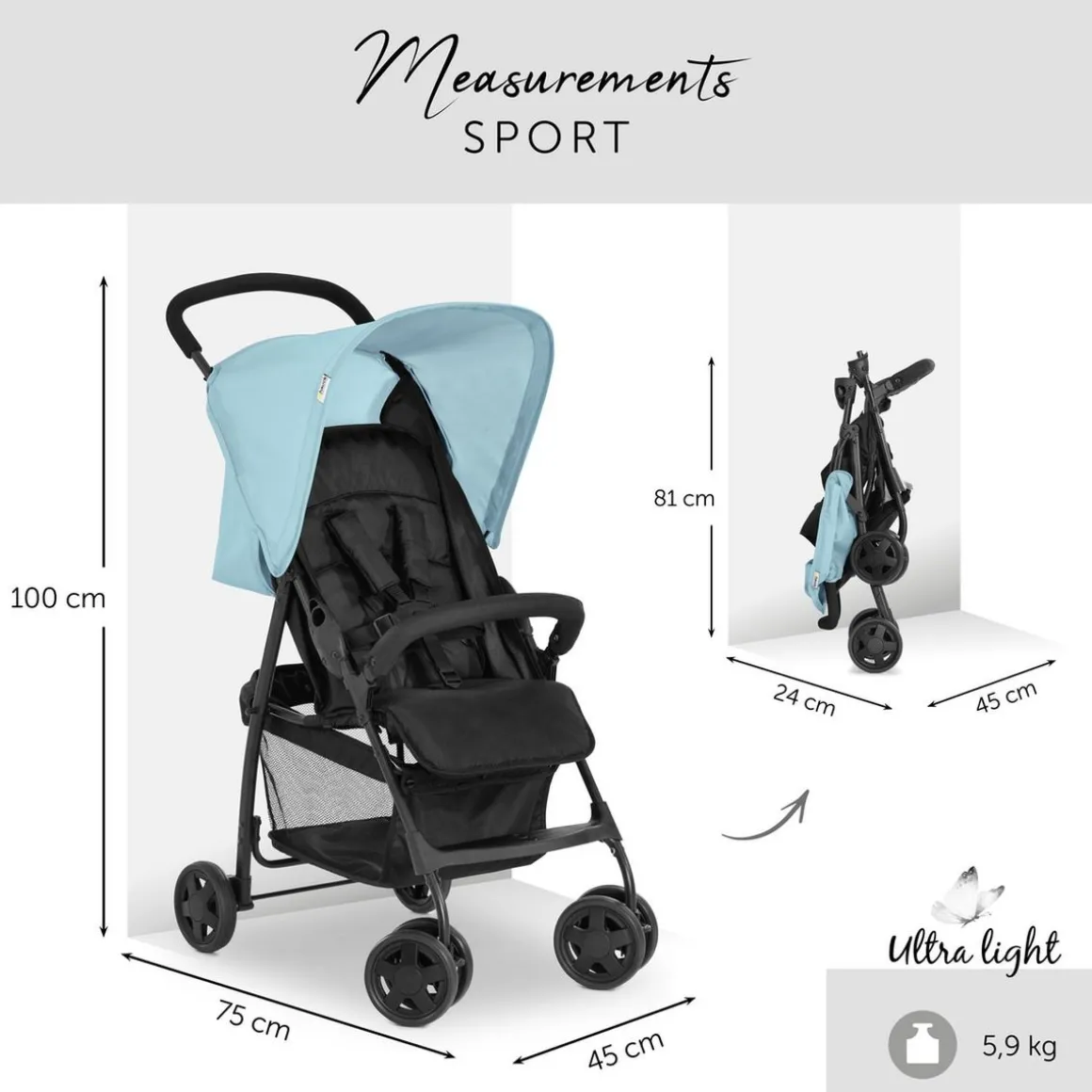 Poussette de voyage Sport