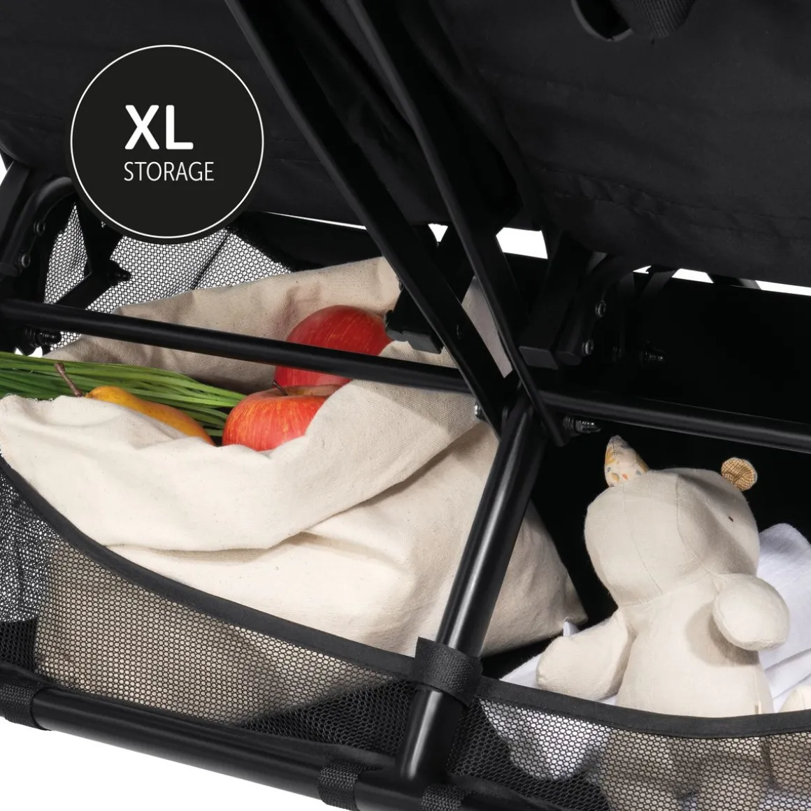 Poussette double Swift X Duo Noir