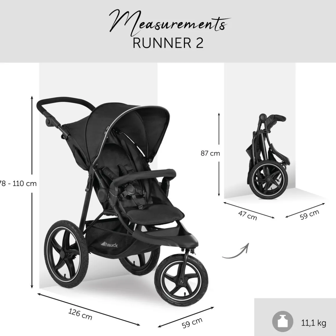 Poussette Jogger Runner 2