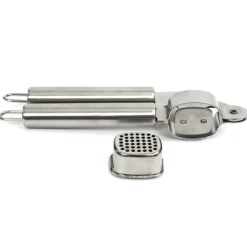 Presse-Ail Manuel Inox 18cm Argent
