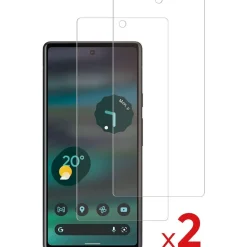 Protège écran Google Pixel 7a Verre trempé x2