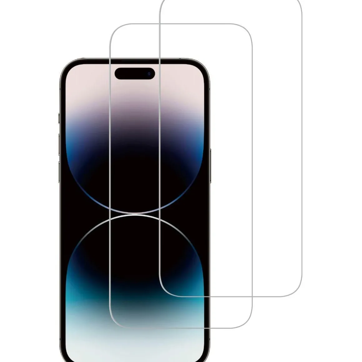 Protège écran iPhone 15/15 Pro/16 Verre trempé
