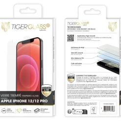 Protège écran Iphone 12/12 PRO verre trempé recyclé