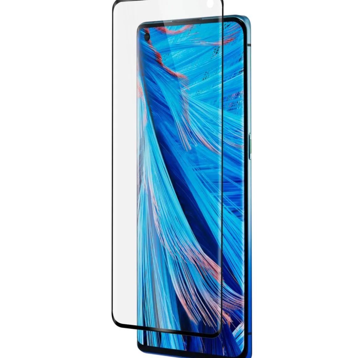 Protège écran Oppo Find X2 Neo Verre trempé noir