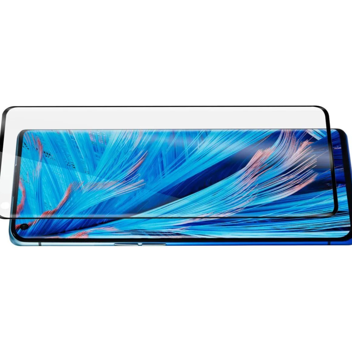 Protège écran Oppo Find X2 Neo Verre trempé noir