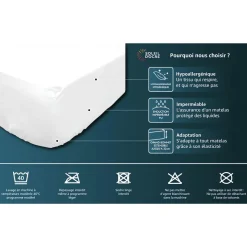 Protège matelas imperméable EPONGE