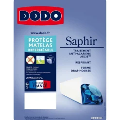 Protège matelas imperméable anti-acariens DODO SAPHIR