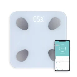 Pèse-personne connecté 180kg/100g - dom428