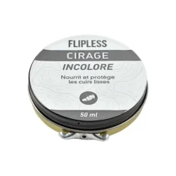 Pâte de Cirage Incolore Chaussure 50ml Blanc