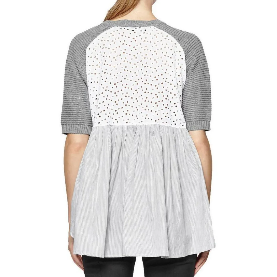 Pull gris femme French Connection Effie