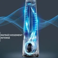 Purificateur d'air, ventilateur, chauffage Eclipse 3 en 1 connect QU5072F0