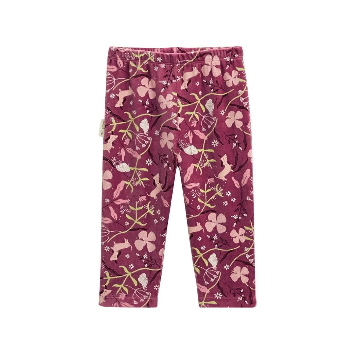 Pyjama bébé 2 pièces en velours Mila