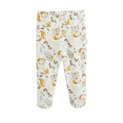 Pyjama bébé 2 pièces en velours avec pieds Petit Loup