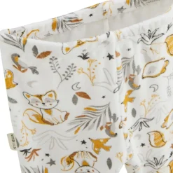 Pyjama bébé 2 pièces en velours avec pieds Petit Loup