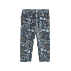 Pyjama bébé 2 pièces en velours Félintrépide