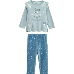 Pyjama bébé 2 pièces en velours Bichette