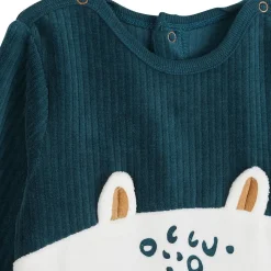 Pyjama bébé en velours Borneo