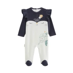 Pyjama bébé en velours Holamuchacha