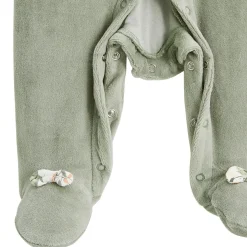 Pyjama bébé en velours Lily