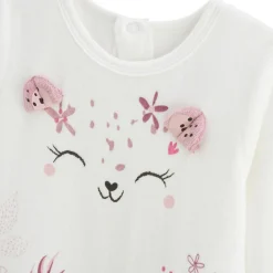 Pyjama bébé en velours Louisa