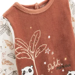 Pyjama bébé en velours Maloueg