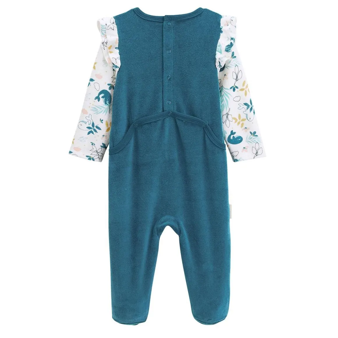 Pyjama bébé en velours Moana