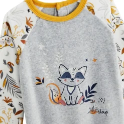 Pyjama bébé en velours Petit Loup