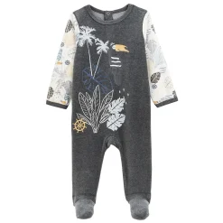 Pyjama bébé en velours Touctouc