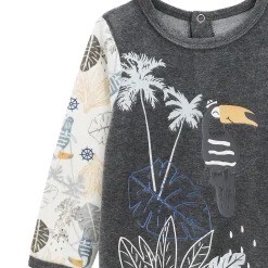 Pyjama bébé en velours Touctouc