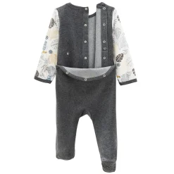 Pyjama bébé en velours Touctouc