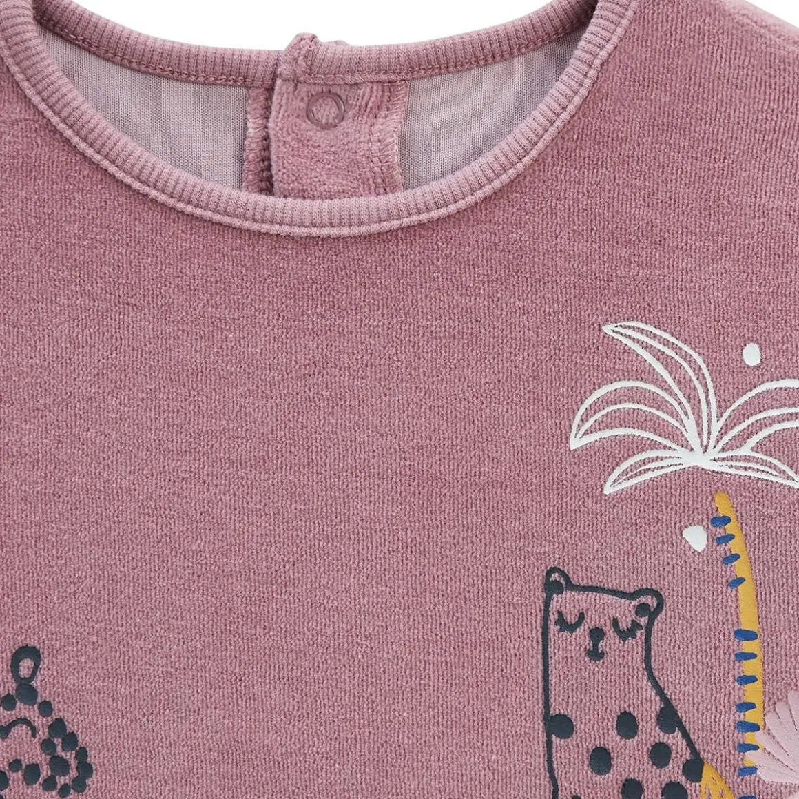 Pyjama enfant en velours Thaîs