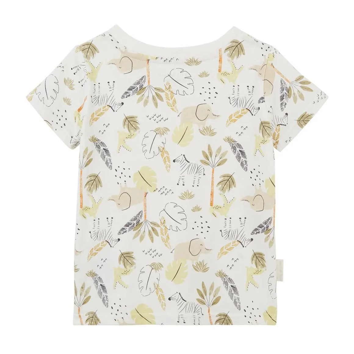 Pyjama enfant manches courtes écru Zagora