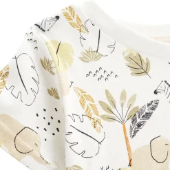 Pyjama enfant manches courtes écru Zagora