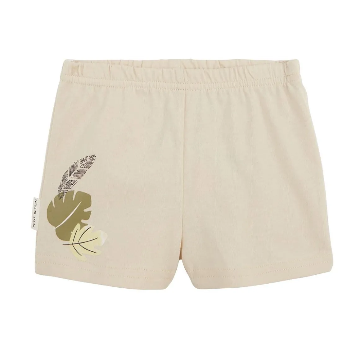 Pyjama enfant manches courtes écru Zagora