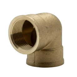 Raccord coudé laiton femelle-femelle 3-4