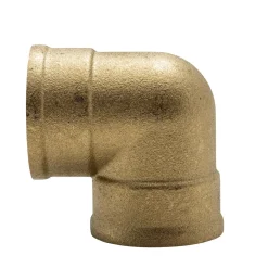 Raccord coudé laiton femelle-femelle 3-4