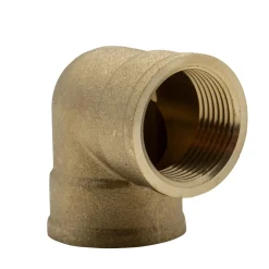 Raccord coudé laiton femelle-femelle 3-4