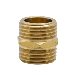 Raccord manchon laiton mâle - mâle 1-2