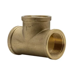 Raccord té laiton femelle - femelle 1