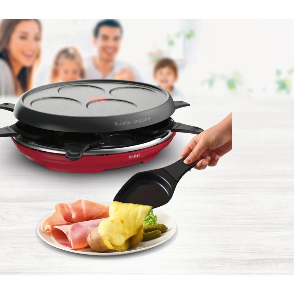 Raclette Colormania rouge RE310512