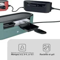 Raclette Multiplug Noire